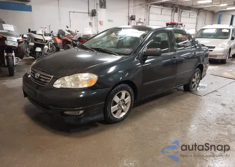 2006 Toyota Corolla S from USA, damaged, VIN 2T1BR32E06C641849